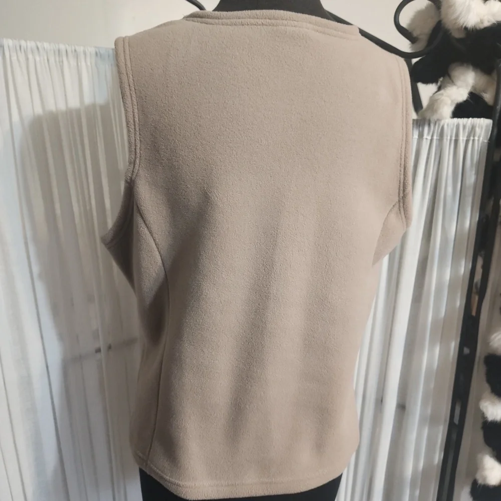 L.L.BEAN FLEECE VEST MEDIUM